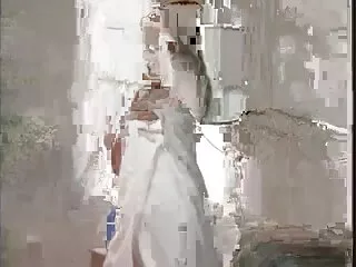 Châu á với thực tại lưới và giày cao gót gai nhat cuc xinh